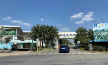 Cổng dự án Centana Điền Phúc Thành Quận 9