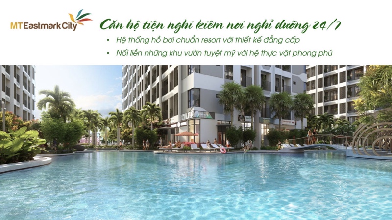 Tiện ích 5 sao tại dự án Centana Điền Phúc Thành và Mt Eastmark City