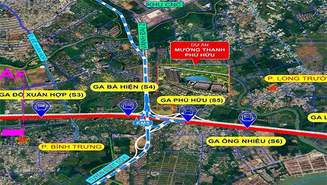vị trí căn hộ mường thanh
