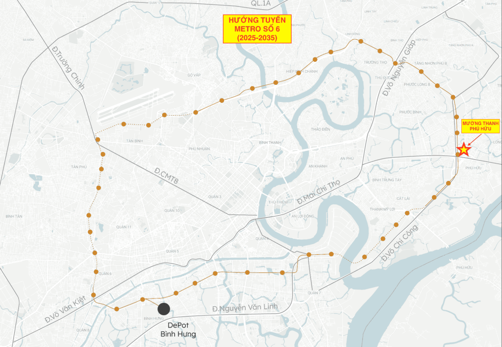 Tuyến Metro số 6 Hồ Chí Minh